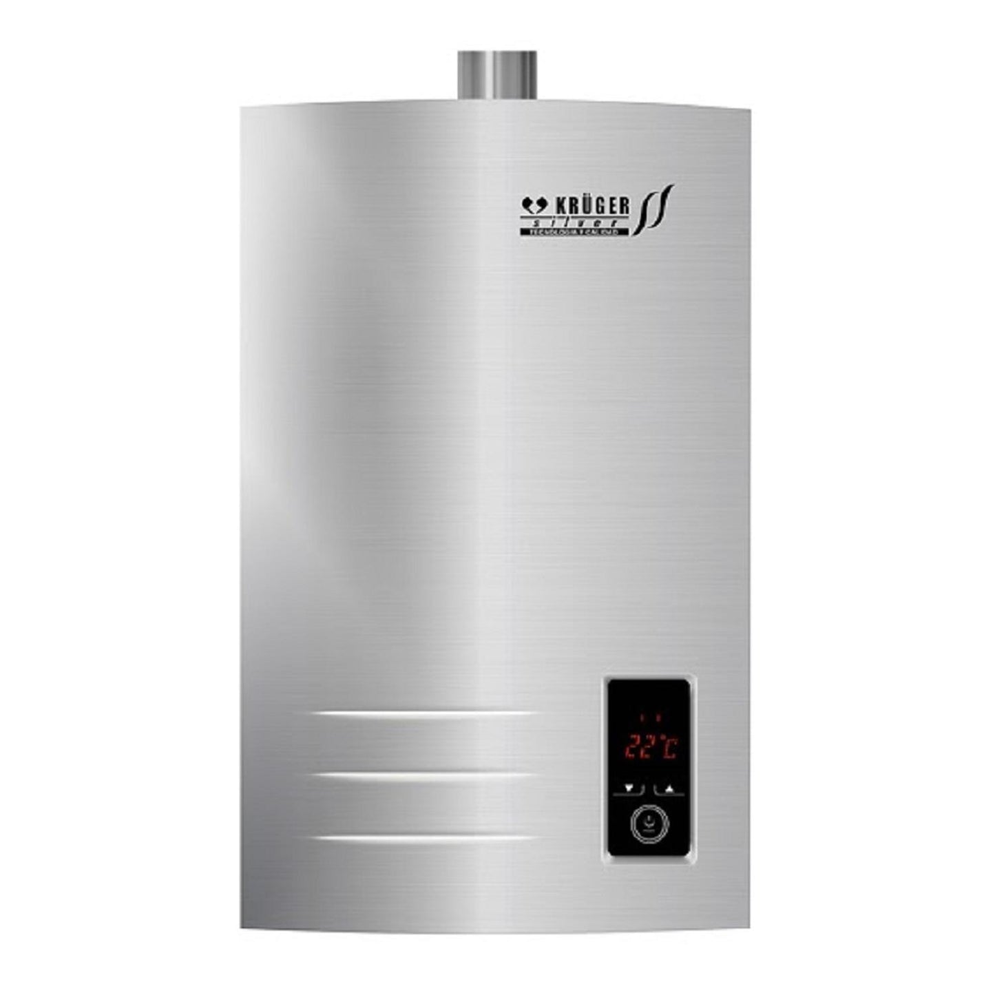 Calentador Boiler Instantáneo Modulante 20 Lts Gas LP Silver