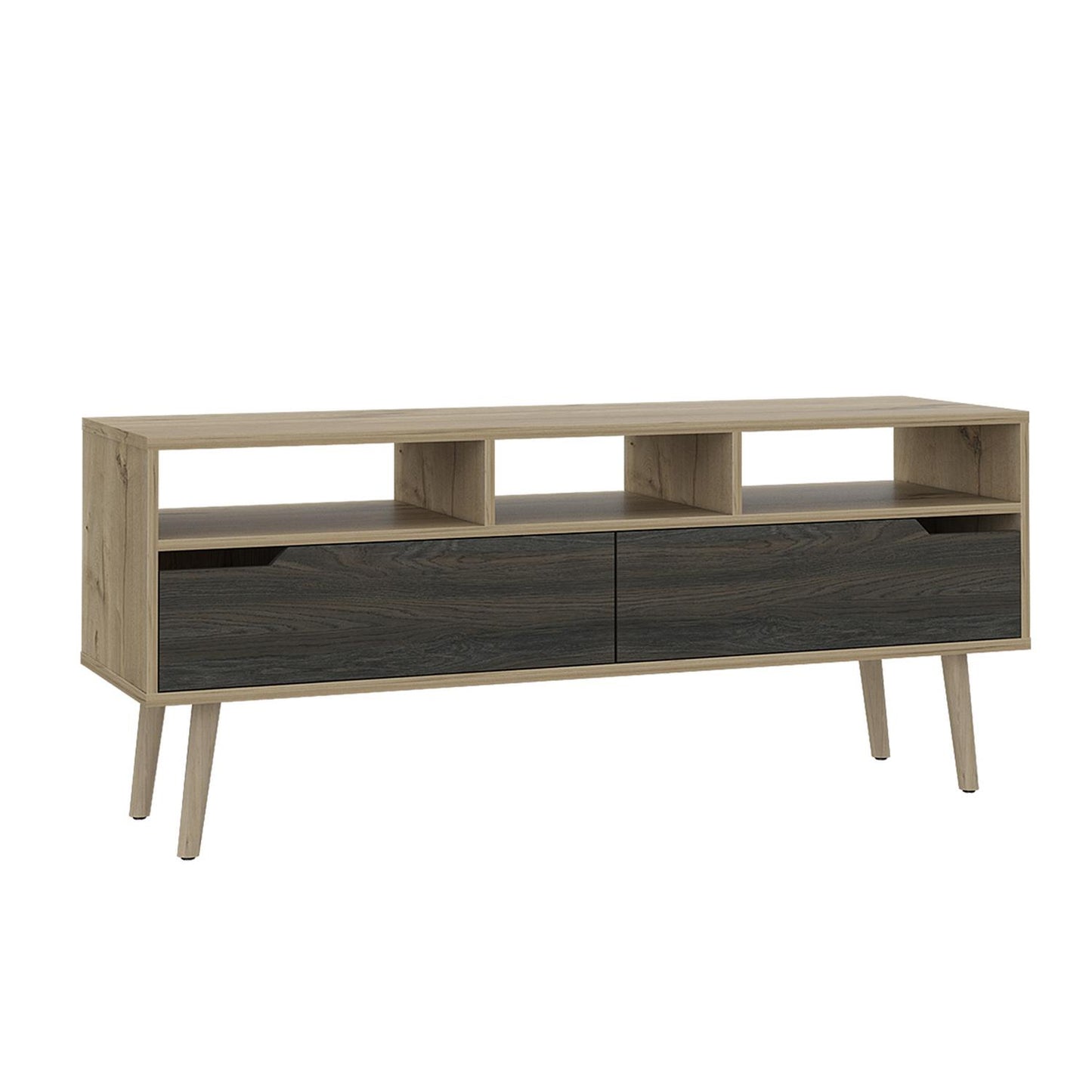 Mueble para TV Color Duna con Carbón Modelo Oslo 137 cm Largo